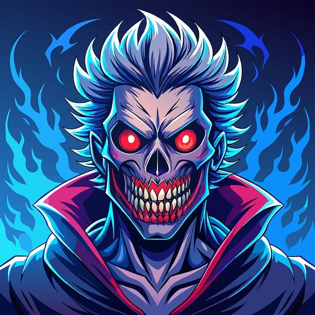 Free ai generated evil monster illustration