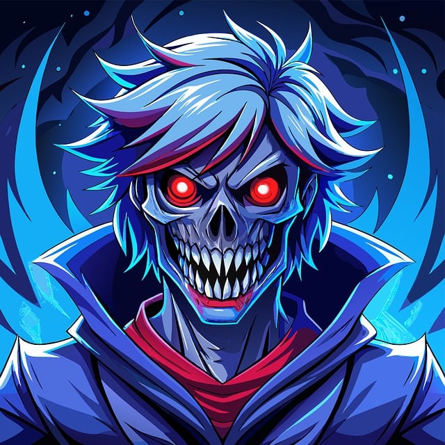 Free ai generated evil monster illustration