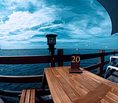 Free Cafe Ocean photo and picture