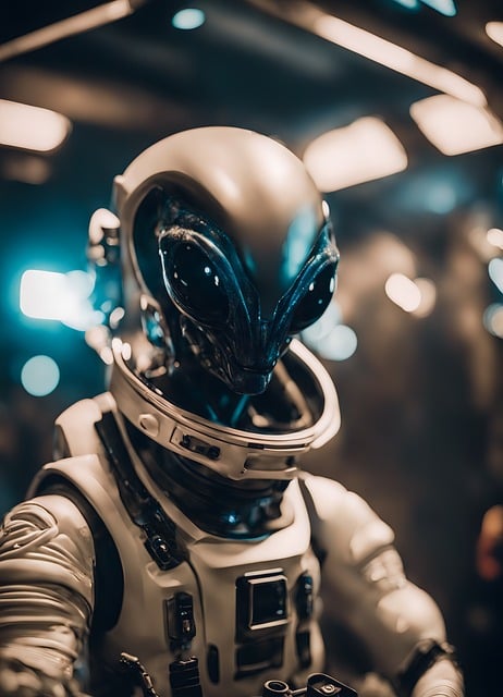 Free Ai Generated Alien illustration and picture