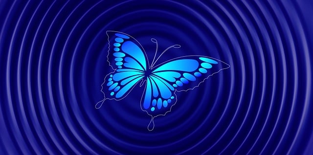 Free butterfly effect chaos sensitivity illustration