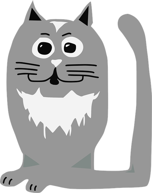 Gato, Desenho Animado, Animal, Felino