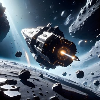Free Spacecraft Spaceship illustration and picture