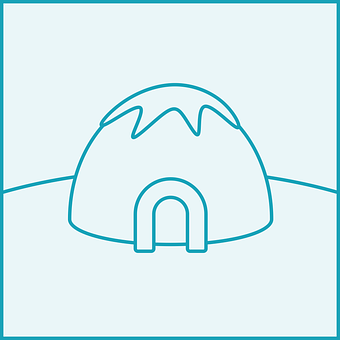 Iglu, Schnee, Eis, Heimat, Winter, Kalt