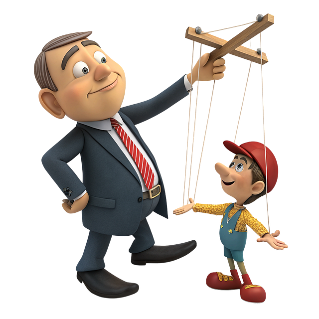 Free ai generated puppet control illustration