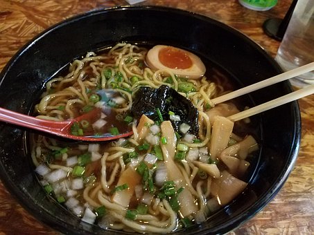 Free Soup Udon Noddle Soup photo and picture