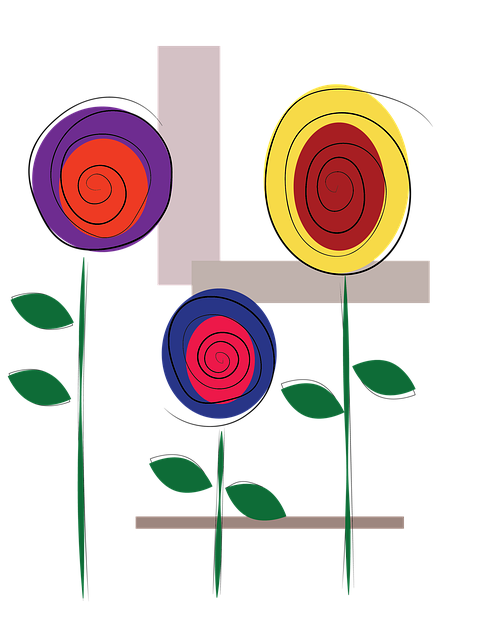 Free Circle Flower illustration and picture