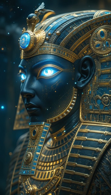 Free ai generated pharaoh mystic illustration