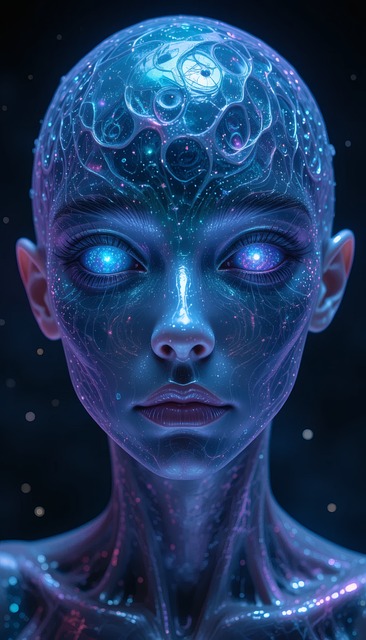 Free ai generated alien creature illustration
