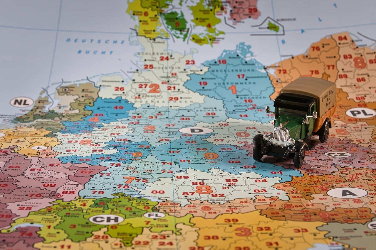 Car Toy Map Of The - Free photo on Pixabay