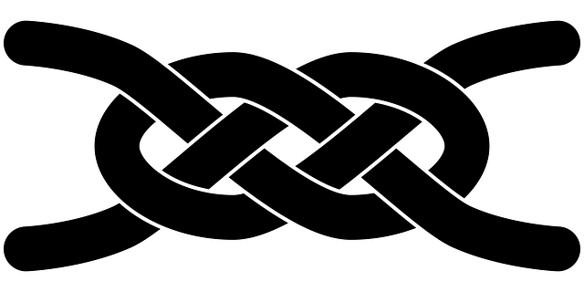 Free knot sea simple illustration