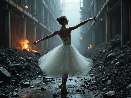 Ai Generiert, Frau, Ballett, Tanzen