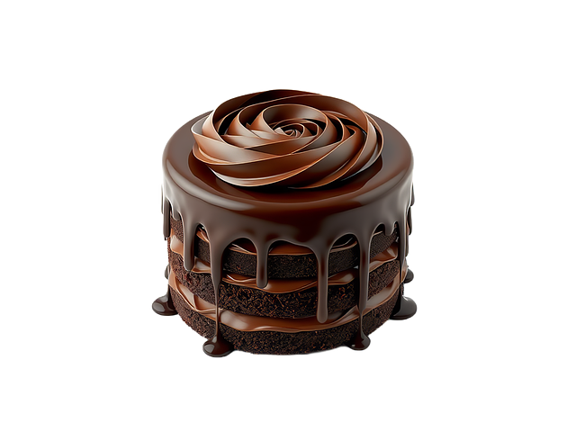 Free ai generated chocolate cake cake illustration