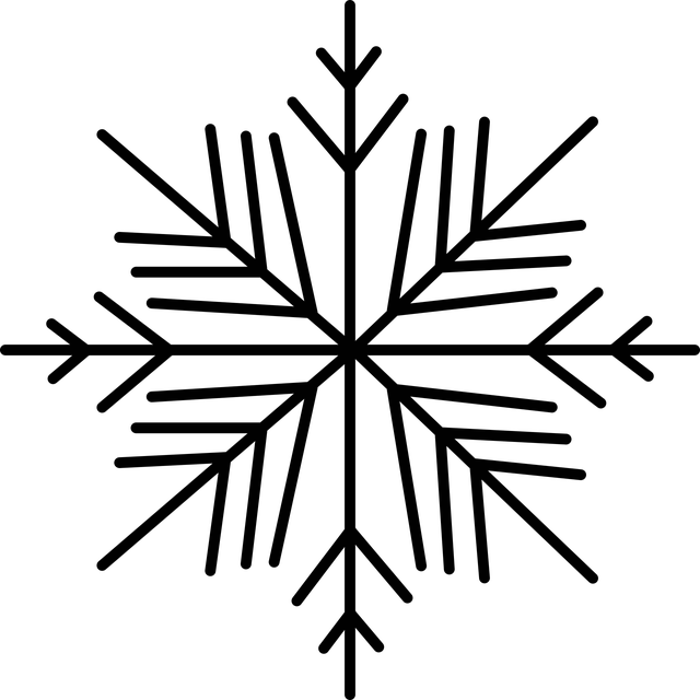 Schneeflocke, Winter, Frost, Symbol