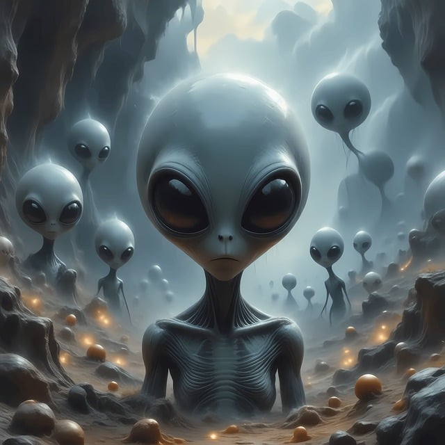 Alien Ai Normal Download Ai Generated, Aliens, Extraterrestrial Life. Royalty-Free ...