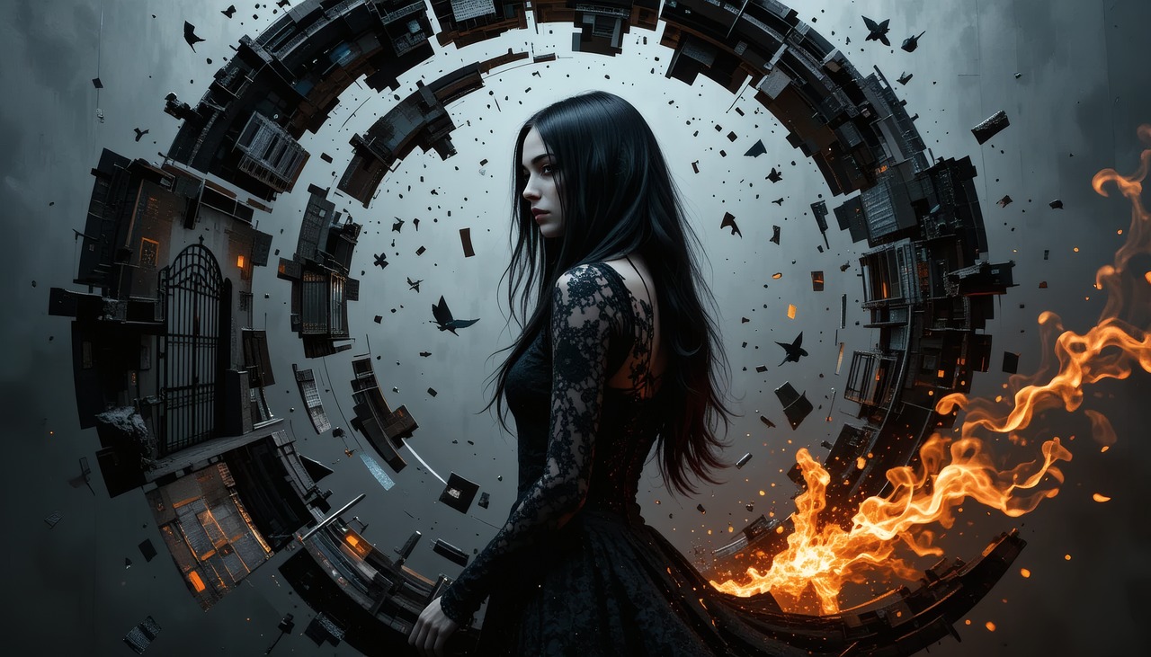 Ai产生的 女士 火 - Pixabay上的免费图片