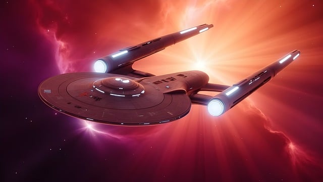Free ai generated starship spaceship illustration