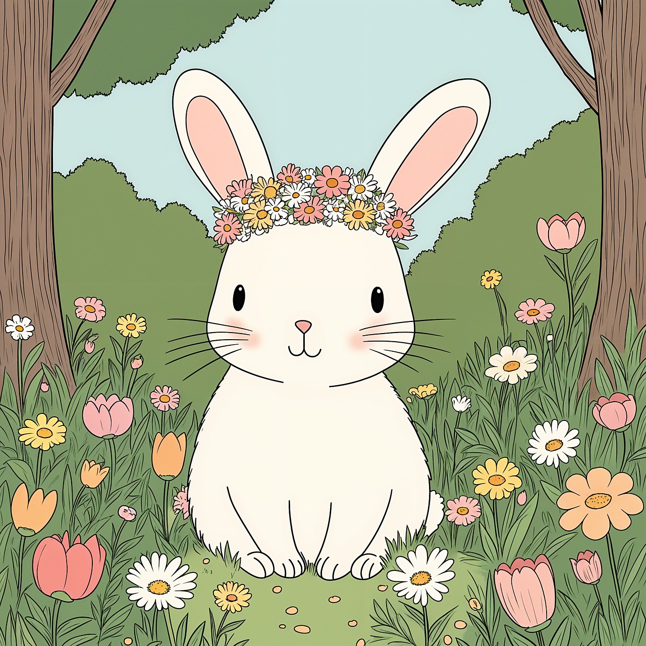 Download Animal, Nature, Rabbit. Royalty-Free Stock Illustration Image ...
