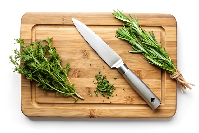 Free ai generated cutting board kitchen illustration