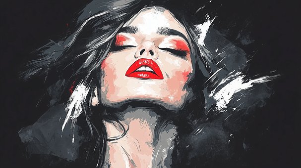 Free Woman Ai Generated illustration and picture