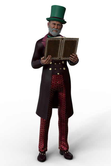 Free Man Book illustration and picture