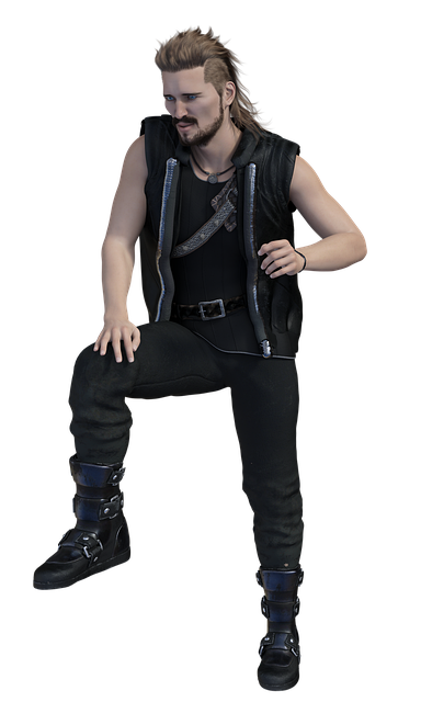 Free Man Character illustration and picture