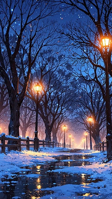 Ai Gegenereerd, Straat, Winter