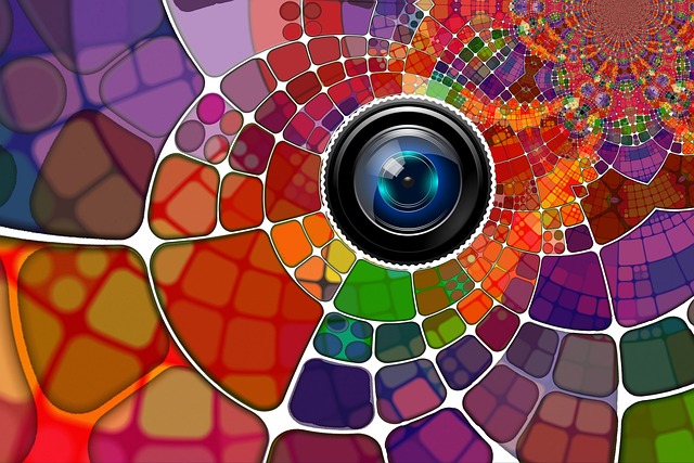 Download free HD stock image of Lens Photography Free lens photography multicoloured illustration