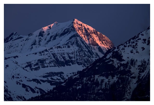 Free Snowcap Sunrise photo and picture