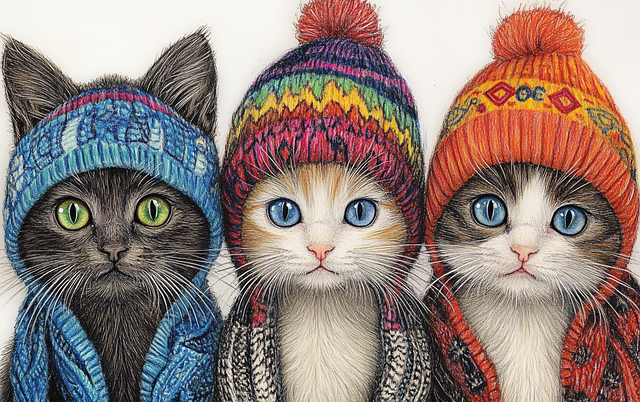 Ai Genereret, Killing, Kat, Vinter, Hat