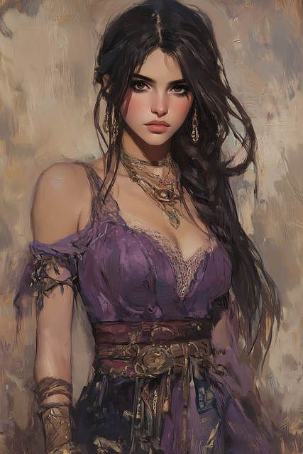 Free ishtar babylon mythology illustration