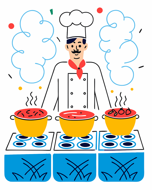 Free ai generated chef cook vector