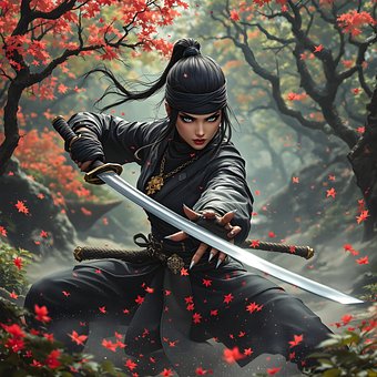 Free Ai Generated Woman illustration and picture