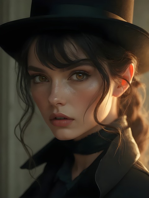 Free Female Elegant illustration and picture