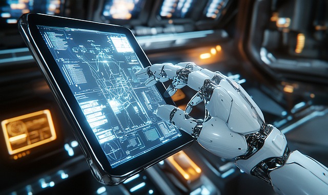 Free ai generated cyberpunk digital illustration