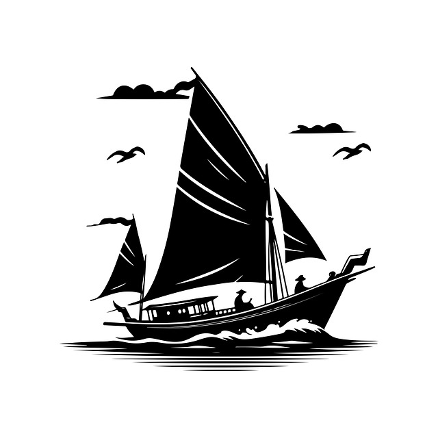 Free Boat Floating illustration and picture