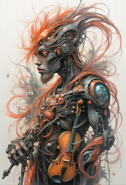 Free ai generated creature alien illustration