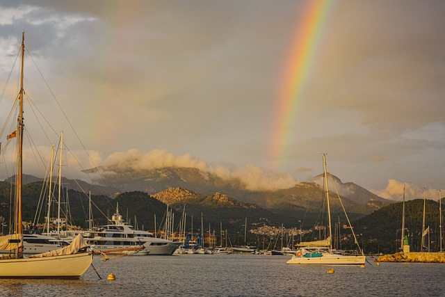 Natur, Sejle, Havn, Sejlbåd, Mallorca