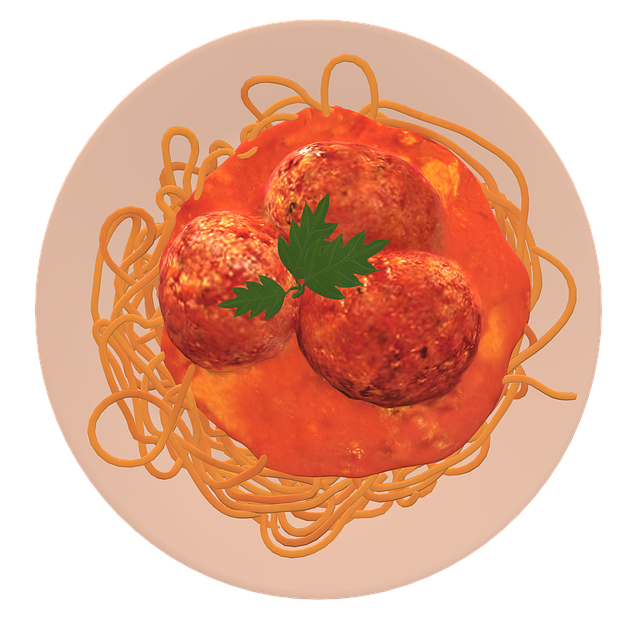 Free spaghetti pasta noodles illustration