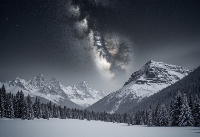 Free Mountains Snow illustration and picture