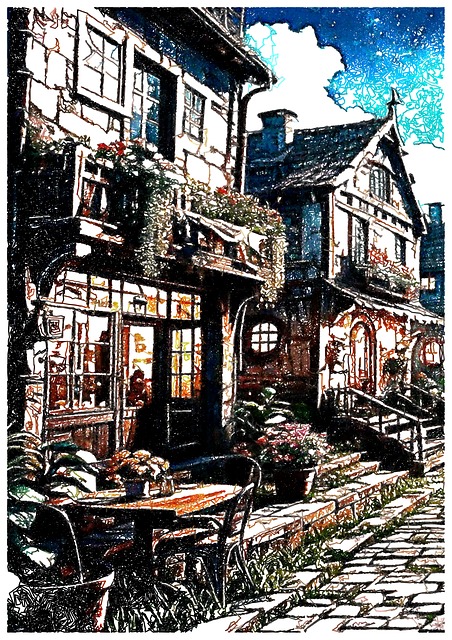 Free Tavern Medieval illustration and picture