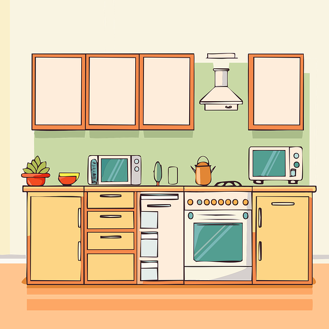 Free kitchen home cooking vector