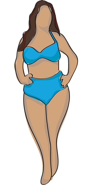 Free woman model fashion vector