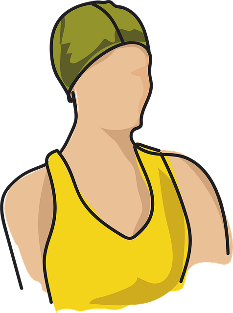 Frau, Baden, Deckel, Natur, Frauen