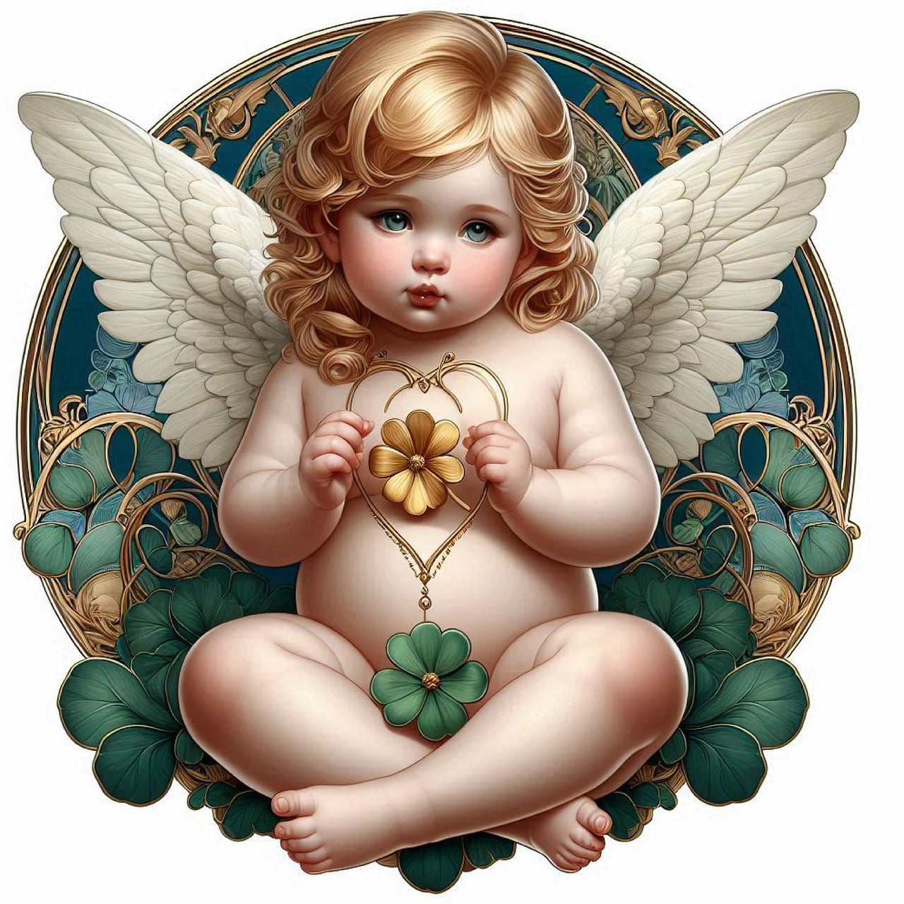 Download Angel, Little Angel, Peace. Royalty-Free Stock Illustration ...