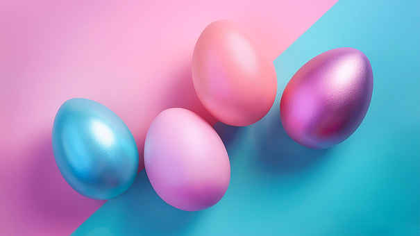 Ostern, Eier, Ferien, Frühling, Bunt