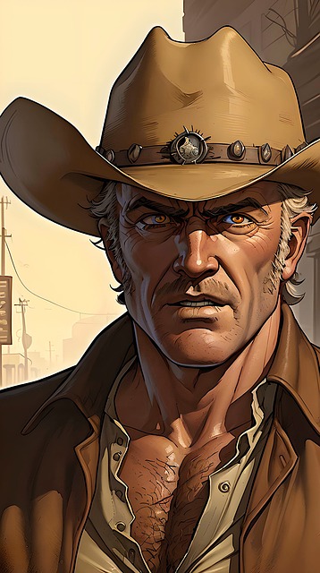 Free Cowboy Western illustration and picture