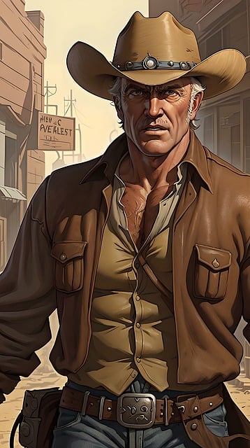 Free Cowboy Western illustration and picture