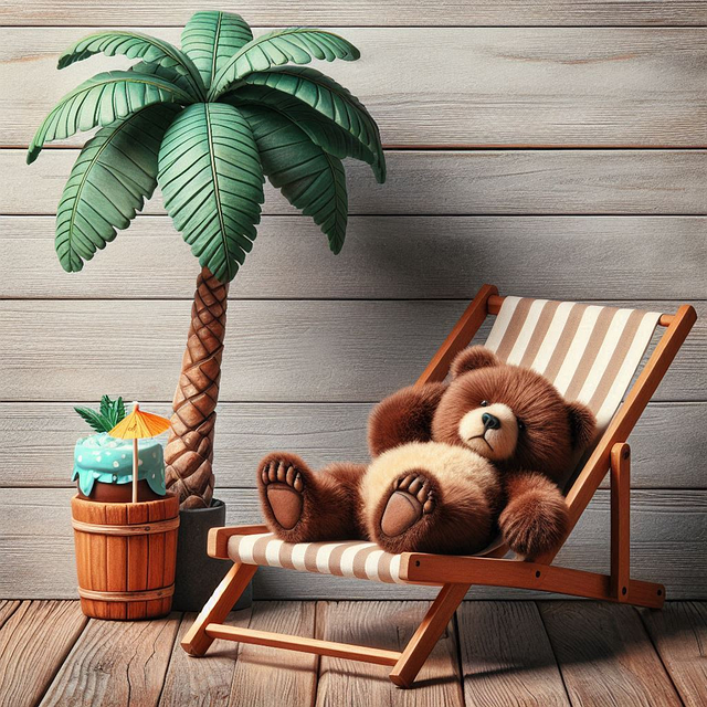 Free ai generated vacations relaxation illustration