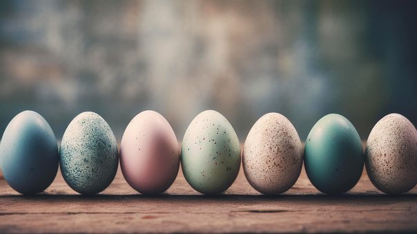 Ai Generiert, Eier, Ostereier